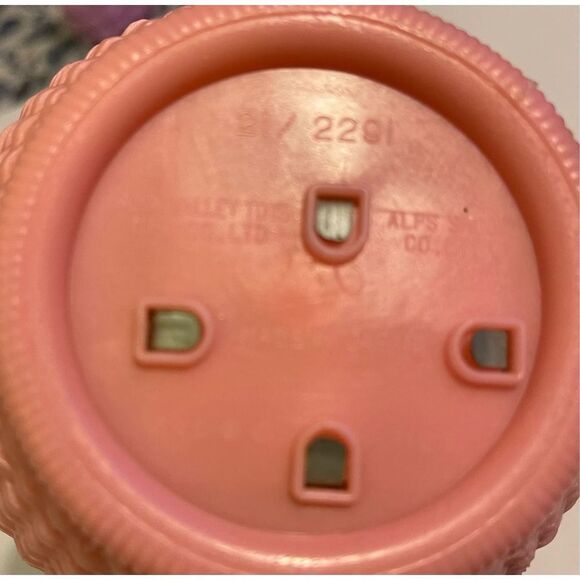 Vintage 1960s Little Dog In the Pink Basket Wind Up Works - Picture 4 of 12